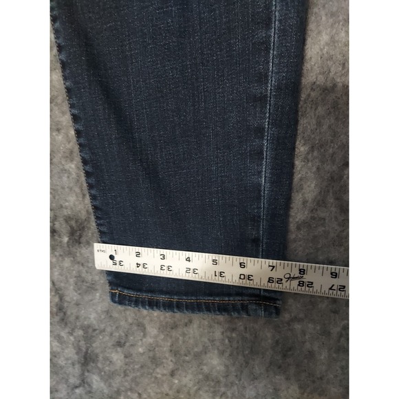 Lucky Brand Jeans Mens 38x32 Blue Medium Wash Whiskered Preppy Stretch - Picture 6 of 12